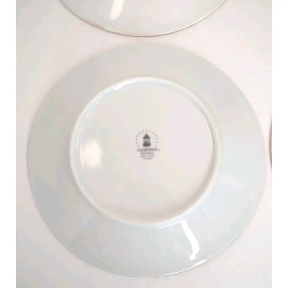 Set of 4 Fairfield Vanessa Fine China 7-3/8